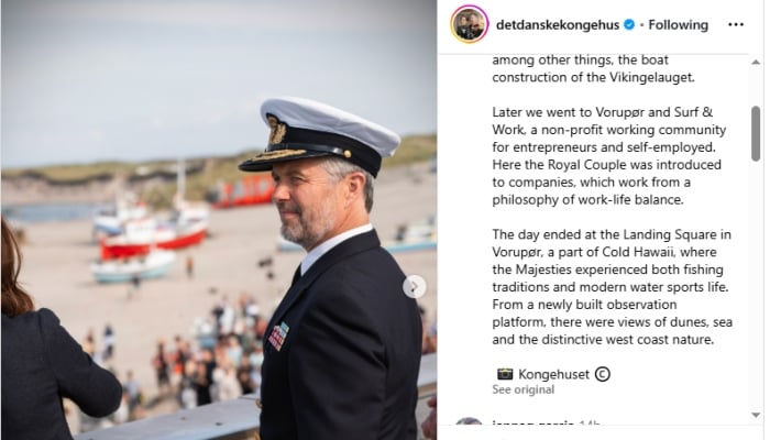 P.C.: Danish Royal Family/Instagram