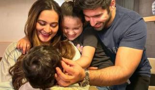 منیب بٹ اور ایمن خان کے ہاں تیسری بیٹی کی پیدائش