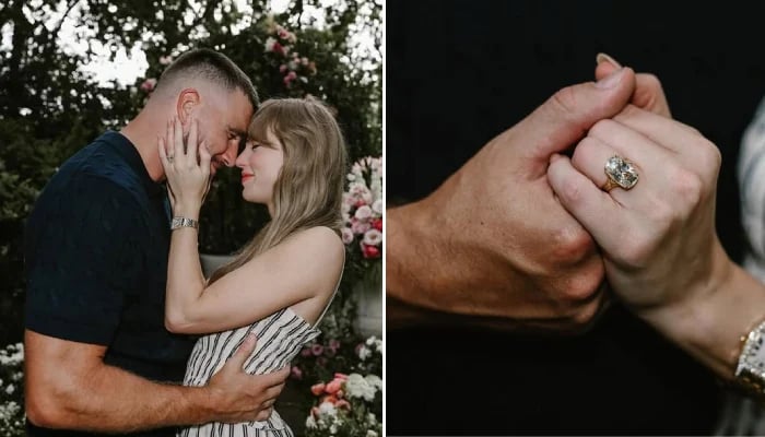 Taylor Swift and Travis Kelce
