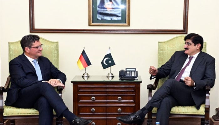 نئے جرمن قونصل جنرل نے کراچی میں چارج سنبھال لیا، گورنر اور وزیراعلیٰ سے ملاقاتیں