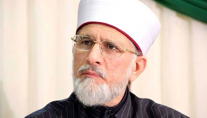 پاکستان عوامی تحریک کے سربراہ ڈاکٹر طاہرالقادری—فائل فوٹو