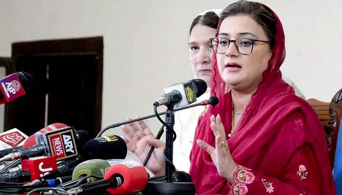 وزیرِ اطلاعات پنجاب عظمیٰ بخاری—فائل فوٹو