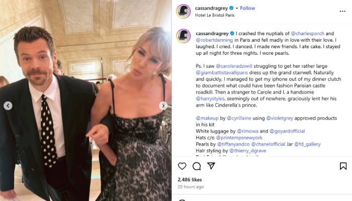 P.C.: Cassandra Grey/Instagram