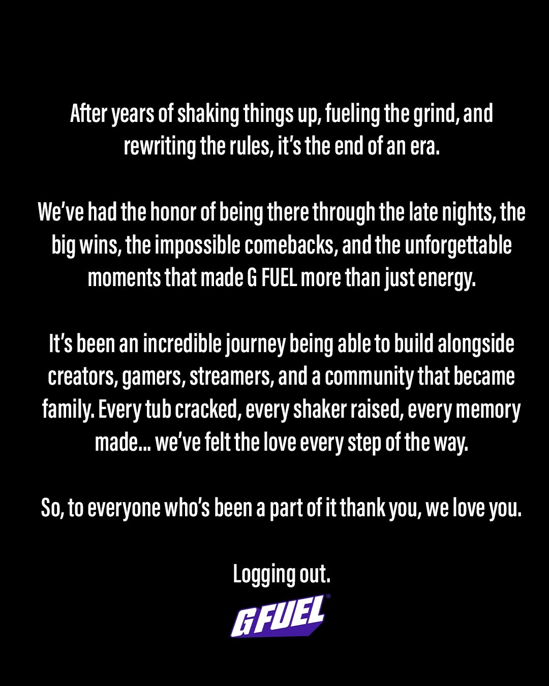 picture credit: G Fuel/ X
