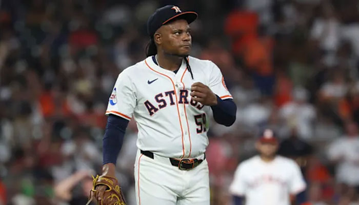 Astros Valdez rejects purposely hitting Cesar Salazar in loss to Yankees