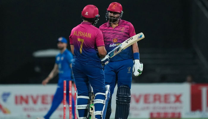 سہ ملکی سیریز میں دلچسپ مقابلہ، افغانستان نے یو اے ای کو 4 رنز سے ہرادیا