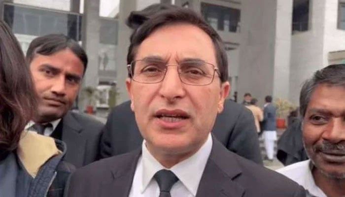 چیئرمین پی ٹی آئی بیرسٹر گوہر علی—فائل فوٹو