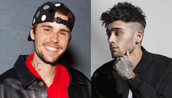 Justin Bieber takes fashion cues from Zayn Malik as he debuts dramatic new look