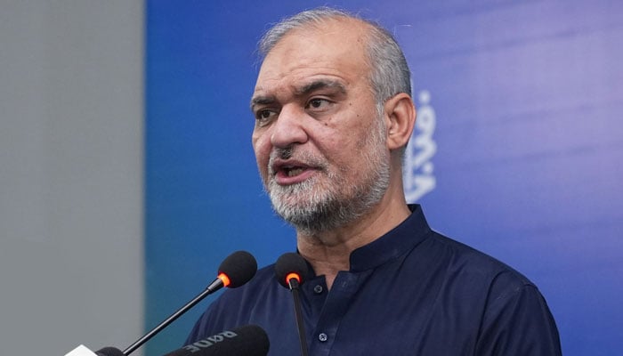 امیرِ جماعتِ اسلامی پاکستان حافظ نعیم الرحمٰن—فائل فوٹو