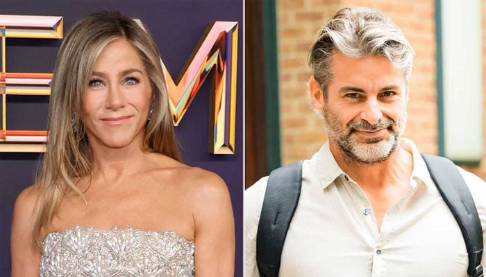 Jennifer Aniston spotted on romantic date night with beau Jim Curtis in NYC