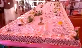 کوئٹہ: عید میلاد النبیؐ کی تقریب، 80 پونڈ کا خصوصی کیک توجہ کا مرکز بن گیا