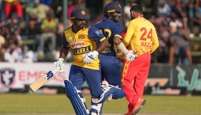 سری لنکا نے زمبابوے کو تیسرے میچ اور سیریز میں شکست دیدی