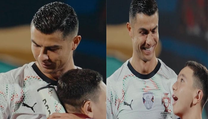 —فوٹو بشکریہ رونالڈو ایکس اکاؤنٹ