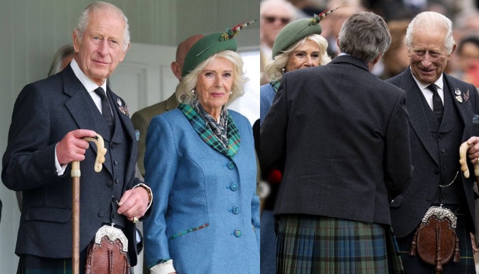 King Charles, Queen Camilla beams at Braemar Gathering Highland Games