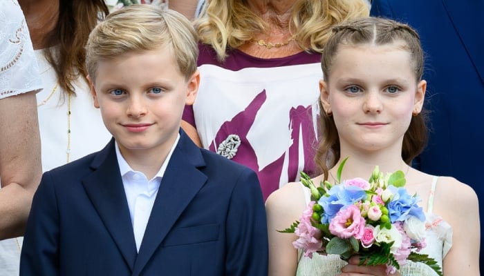 Prince Albert’s twin kids Jacques and Gabriella steal spotlight in new outing