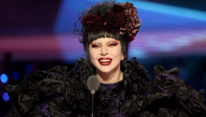 Lady Gaga gets emotional as she wins Artist of the Year at 2025 MTV VMAs