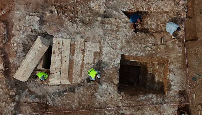 Rare Roman tomb dating back 1,700 years unearthed in Albania