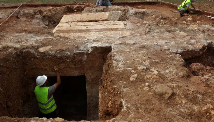 Large Roman tomb, dating back 1,700 years unearthed in Albania