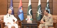 جنرل ساحر شمشاد سے اماراتی بحریہ کے کمانڈر کی ملاقات