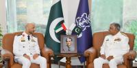 نیول چیف سے اماراتی نیول کمانڈر کی ملاقات
