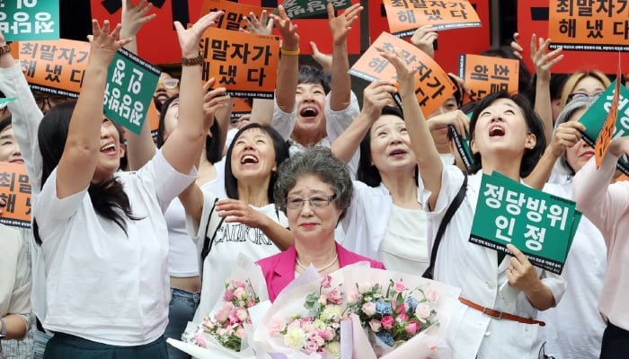 South Korean woman cleared 61 years after biting attacker during rape attempt