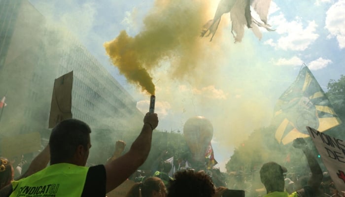 Over 200 arrested as Block Everything protests paralyse France