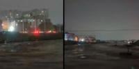 تھڈو ڈیم بھرنے کے بعد ملیر، لیاری ندیاں بپھر گئیں، پانی آبادیوں میں داخل