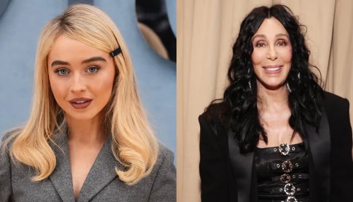 Sabrina Carpenter vhannels Cher in vintage gown 50 years later