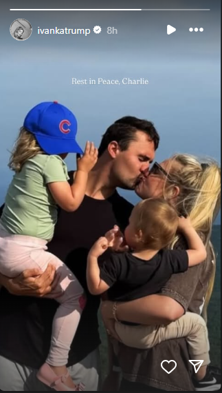 Ivanka Trump pays heartfelt tribute to Charlie Kirk after his tragic death