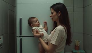 ماں بچے کو فریج میں رکھ کر سونے چلی گئی