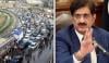 وزیراعلیٰ سندھ مراد علی شاہ نے کراچی میں ٹریفک جام کا نوٹس لے لیا