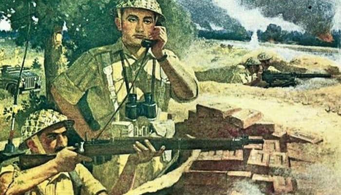 میجر راجہ عزیز بھٹی شہید (نشانِ حیدر)—فائل فوٹو