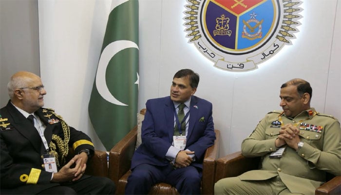 اپنی مسلح افواج کی پیشہ ورانہ مہارت پر فخر ہے، ڈاکٹر محمد فیصل