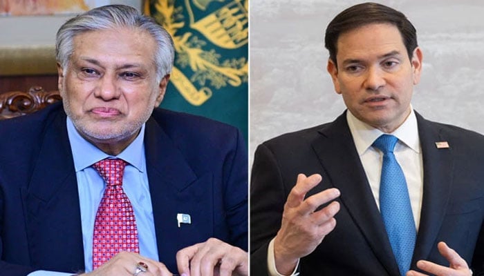 اسحاق ڈار کا امریکی وزیر خارجہ مارکو روبیو سے ٹیلیفونک رابطہ
