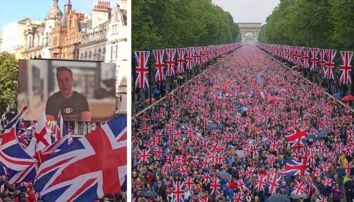 Elon Musk criticizes UK leadership during Tommy Robinson protest