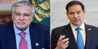 اسحاق ڈار کا امریکی وزیر خارجہ مارکو روبیو سے ٹیلیفونک رابطہ