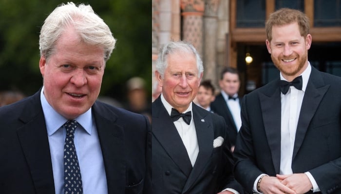 Charles Earl Spencer reacts after Prince Harry, King Charles reunion