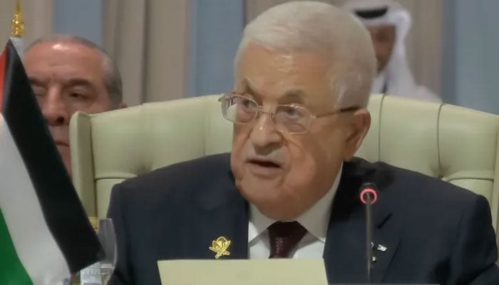 اسرائیل کا محاسبہ ناگزیر ہوگیا ہے، محمود عباس
