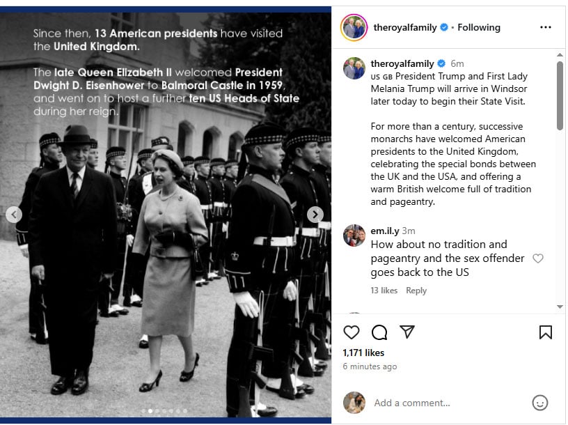 Buckingham Palace breaks silence as Trump, Epstein images appeared on Windsor Castle