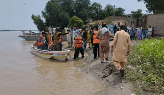دریائے ستلج کے سیلاب میں کمی