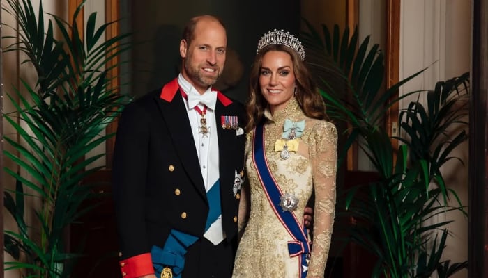 Kate Middleton, Prince William dress to the nines for Trump State Banquet