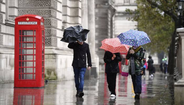 UK weather: Heavy rain, strong winds set to batter Britain and Ireland