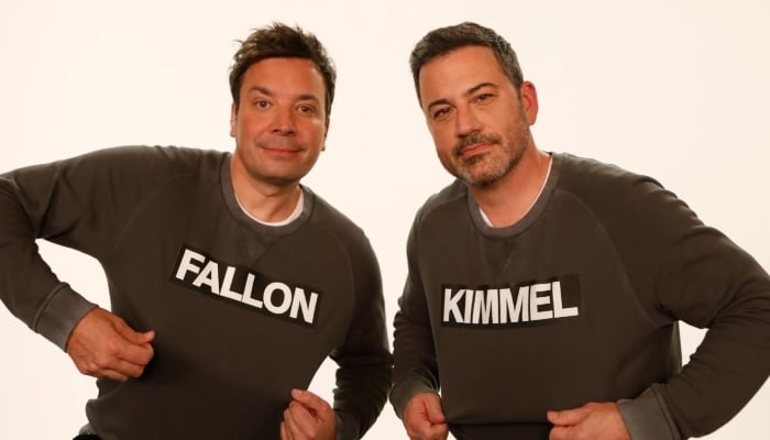 Jimmy Fallon and Jimmy Kimmel
