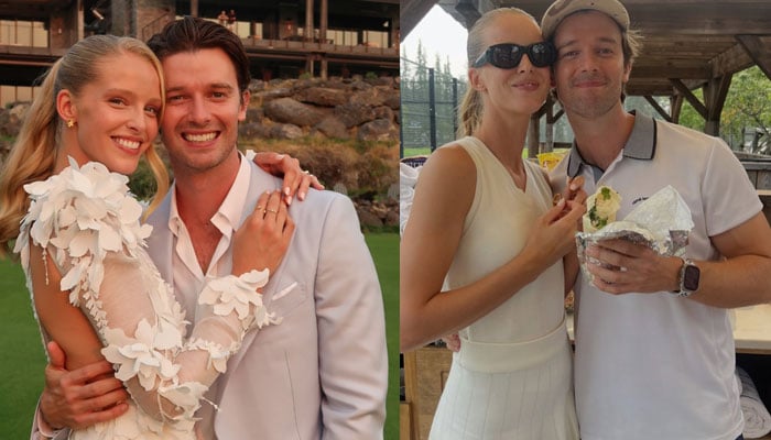 Patrick Schwarzenegger gets birthday love from new wife Abby Champion