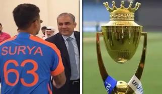 بھارتی کپتان سوریہ کمار کا محسن نقوی سے ایشیا کپ ٹرافی وصول کرنے سے انکار