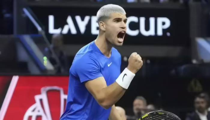 Carlos Alcaraz shines in doubles as Team Europe dominates Laver Cup day 1