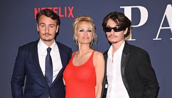 Pamela Anderson teams up with sons for TV reboot of iconic film