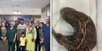 7 سالہ بچے کے معدے سے بال، گھاس اور جوتے کے تسمے کا گچھا نکال لیا گیا