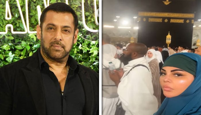 ’سلمان بھائی آپ بھی عمرہ کریں‘، راکھی ساونت کا انوکھا پیغام
