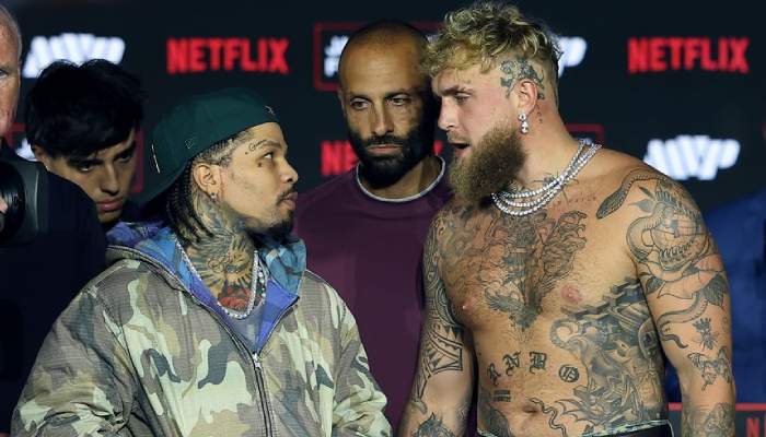 Jake Paul vs Gervonta Davis face-off sparks fan reaction on size difference